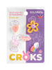 Набор украшений для расчески Радуга Solomeya Set of charms for hair brush Rainbow, 5 шт